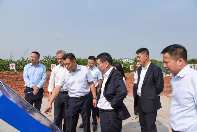 中国外运华南有限公司党委书记、总经理汪剑赴东莞港开展业务交流