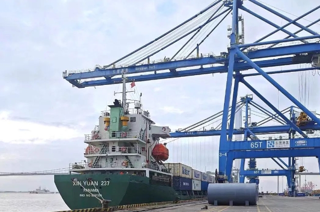 宁波－东莞－海防“内外贸同船运输”畅通双循环