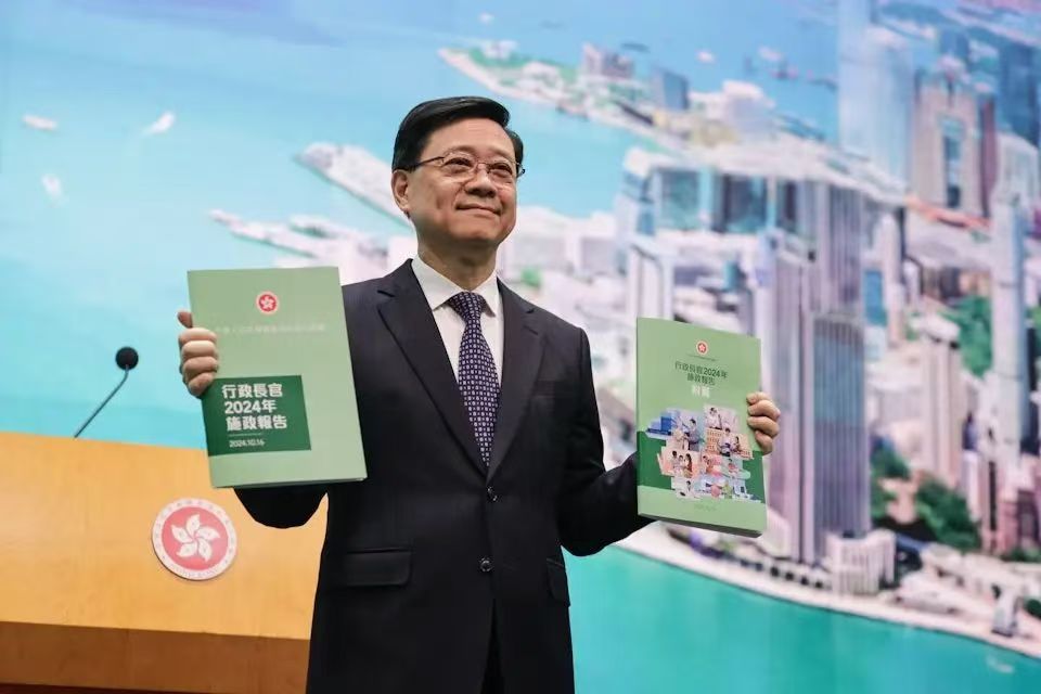 李家超发表《施政报告》再次提及空港中心：香港国际机场东莞空港中心是创新合作机制发展的最佳示范