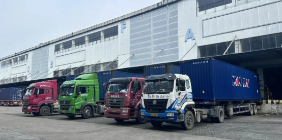 埃及国际采购项目｜电视机散件在虎门港综保区顺利完成集拼出口