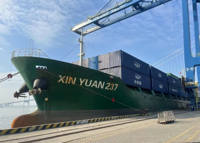 开年即发力 东盟链路再升级——东莞港“东莞—炉门—岘港”航线成功首航